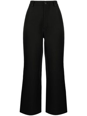 Nanushka Vidia straight-leg trousers - Black