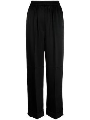Nanushka wide-leg tailored trousers - Black