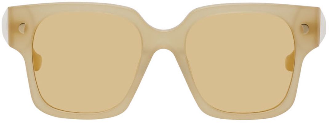 Nanushka Yellow Shae Sunglasses