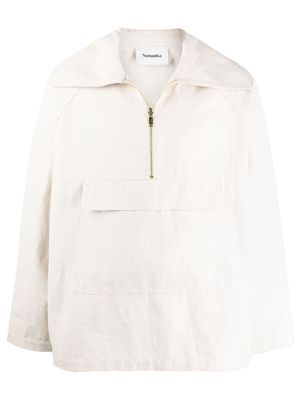 Nanushka zip-front pullover jacket - Neutrals