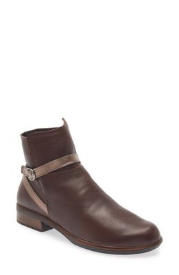 Naot Briza Bootie in Soft Brown Leather