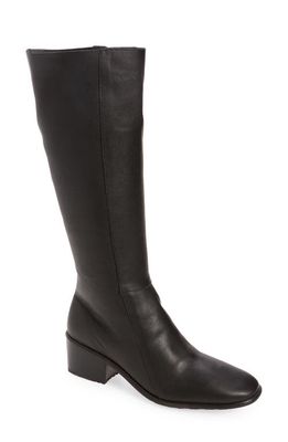 Naot Gift Knee High Boot in Soft Black Leather
