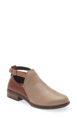 Naot Kamsin Colorblock Bootie in Soft Stone Leather