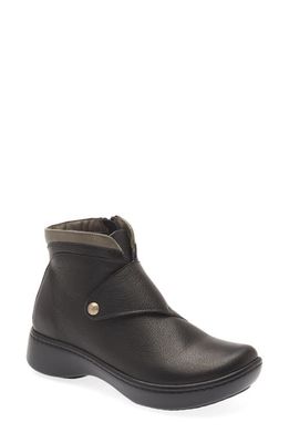 Naot Pacific Boot in Soft Black Leather
