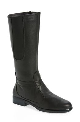Naot Viento Boot in Water Resistant Black Leather