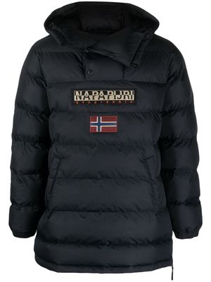 Napapijri logo-patch padded jacket - Black