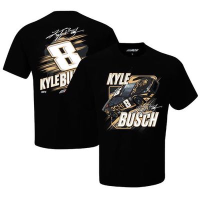 NASCAR Men's Richard Childress Racing Team Collection Black Kyle Busch 3CHI Blister T-Shirt