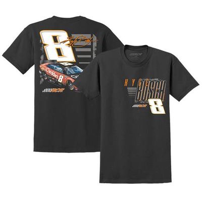 NASCAR Men's Richard Childress Racing Team Collection Black Kyle Busch Car T-Shirt