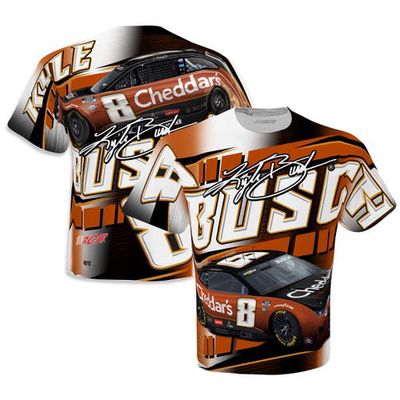 NASCAR Men's Richard Childress Racing Team Collection White Kyle Busch Sublimated Accelerator T-Shirt