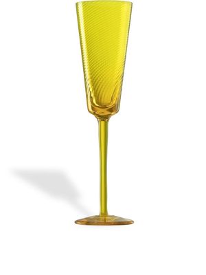 NasonMoretti Gigolo flute glass - Yellow