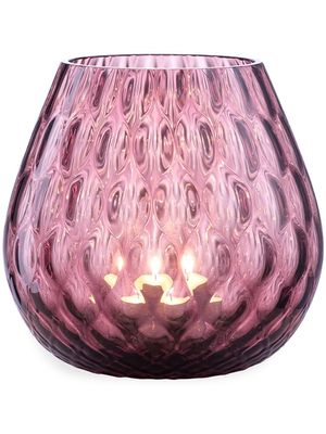 NasonMoretti glass candle holder - Pink