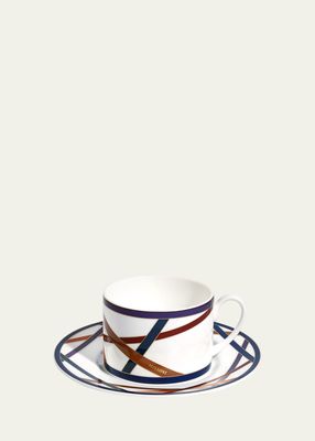 Nastri Tea Cup & Saucer