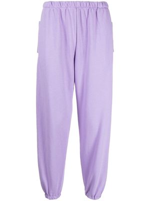 Natasha Zinko box-shaped pocket-detail trousers - Purple