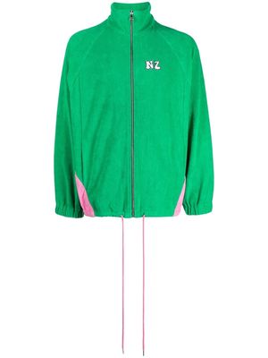 Natasha Zinko Bunny-motif zip-up jacket - Green