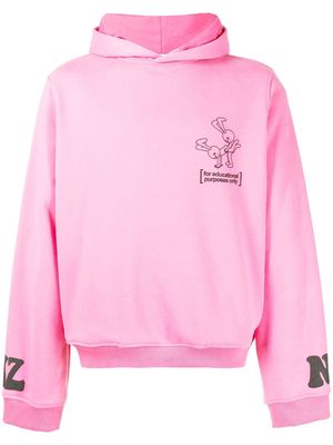 Natasha Zinko For Education Purpuses Only hoodie - Pink