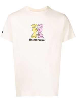 Natasha Zinko Heartbreaker short-sleeve T-shirt - Neutrals