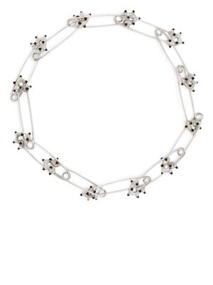 Natasha Zinko Pins silver necklace