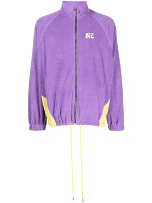 Natasha Zinko Terry bunny lightweight jacket - Purple