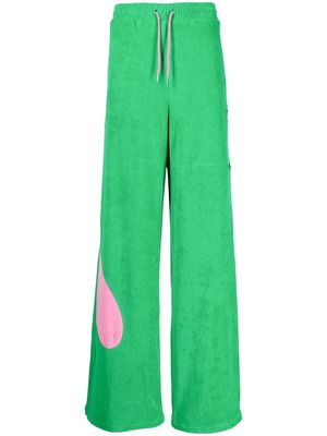 Natasha Zinko Terry Bunny sweatpants - Green