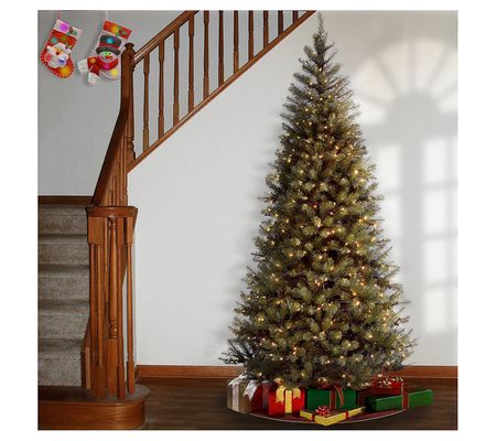 National Tree 6ft. Aspen Spruce Tree with Clear Lights