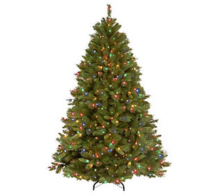 National Tree 7.5 ft. Winchester Pine Tree w/Mu lticolor Lights