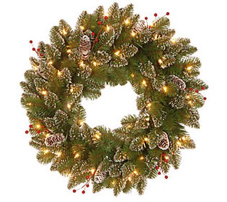 National Tree Company 24" Spruce with Battery-O perated Lights