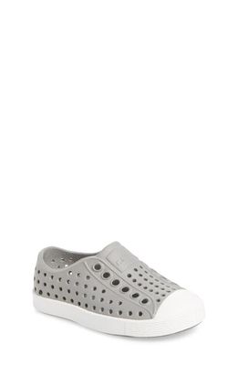 Native Shoes Jefferson Water Friendly Slip-On Sneaker in Pigeon Grey/Shell White
