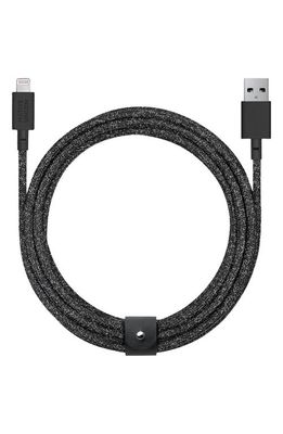 Native Union BELT Extra Large Lightning to USB Charging Cable in Cosmos Black