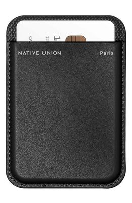 Native Union Magnetic Wallet in Black