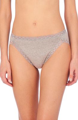 Natori Bliss 3-Pack French Cut Briefs in Java/Grey/Lime