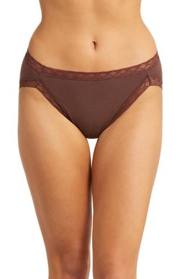 Natori Bliss Cotton French Cut Briefs in Java