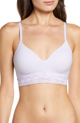 Natori Bliss Perfection Contour Soft Cup Bralette in Grape Ice
