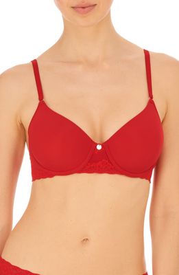 Natori Bliss Perfection Underwire Contour Bra in Poinsettia