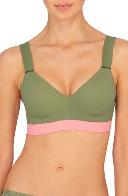 Natori Dynamic Contour Underwire Sports Bra in Oliv/Conch