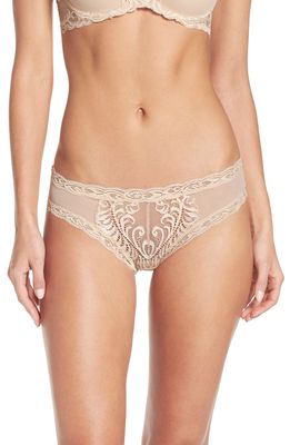 Natori Feathers Hipster Briefs in Cosmetic