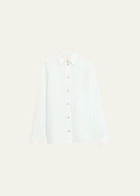 Natura Oversized Long-Sleeve Shirt