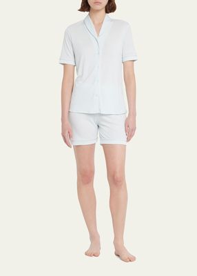 Natural Comfort Short Button-Down Pajama Set