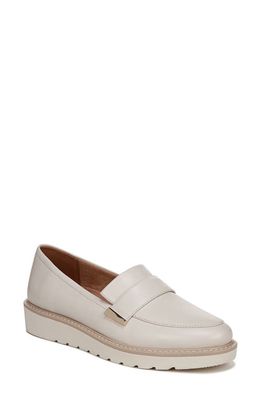 Naturalizer Adiline Loafer in Satin Pearl Leather