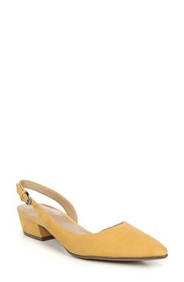 Naturalizer Banks Pump in Tuscan Yellow Suede
