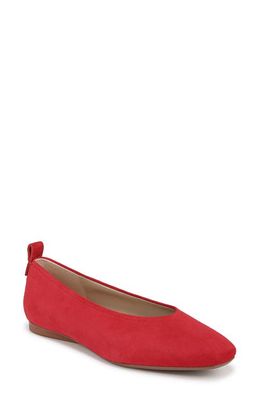 Naturalizer Carla Flat in Crantini Red Leather