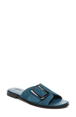 Naturalizer Forrest Slide Sandal - Wide Width Available in Cosmic Teal
