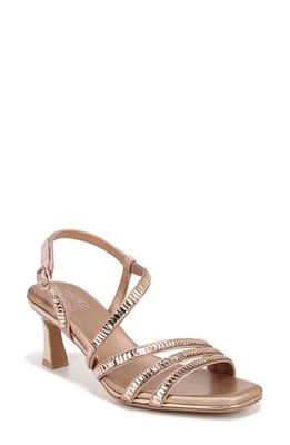 Naturalizer Galaxy Slingback Sandal in Rose Pink Fabric