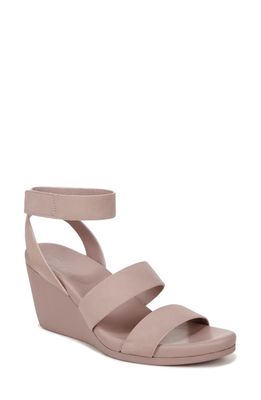 Naturalizer Genn-Ignite Wedge Sandal in Thistle Purple Leather