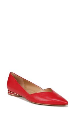 Naturalizer Havana Skimmer Flat in Crantini Red Leather