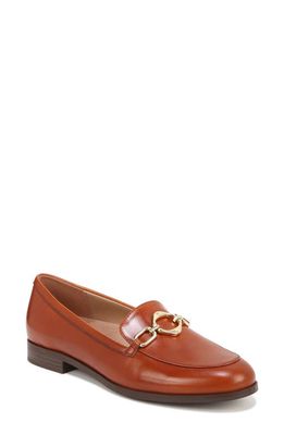 Naturalizer Mya Chain Loafer in Brown Leather