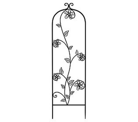 Nature Spring Garden Trellis-Decorative Flower Stem Scroll