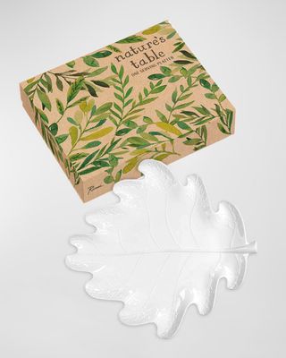 Nature's Table Leaf Serving Tray