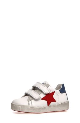 Naturino Annive Sneaker in White-Red-Azure