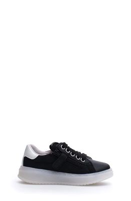 Naturino Meria Zip Sneaker in Black