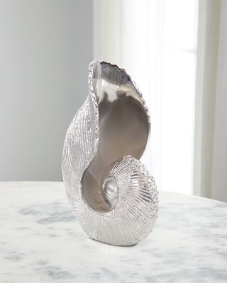 Nautilus Seashell Sculpture